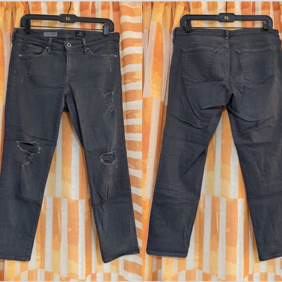 AG Adriano Goldschmied the stilt crop jeans pants size 29 - Picture 1 of 11